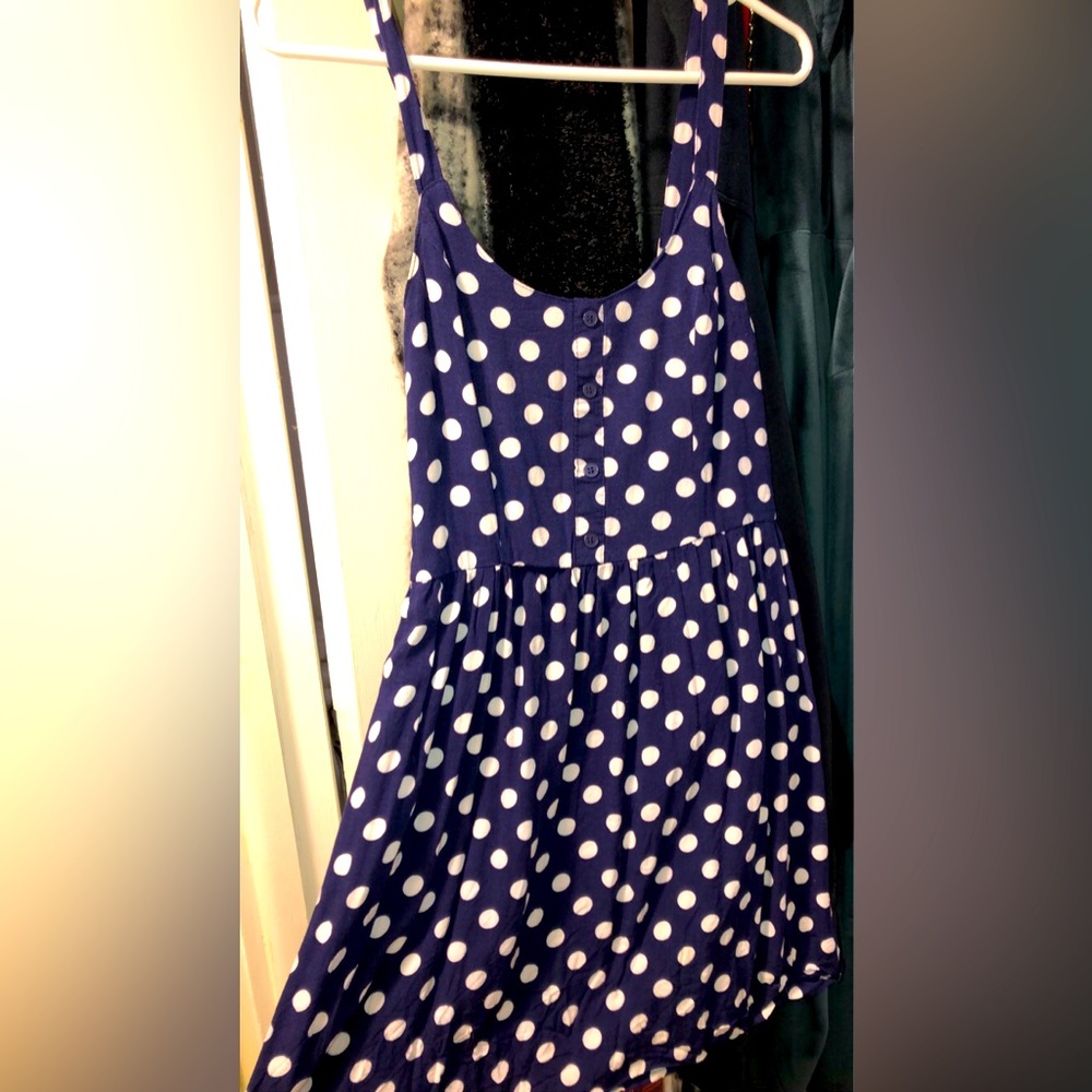 Vintage Petite Polka Dot Target Dress